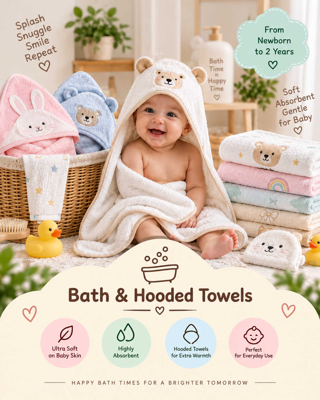 Bath & Hooded Towels